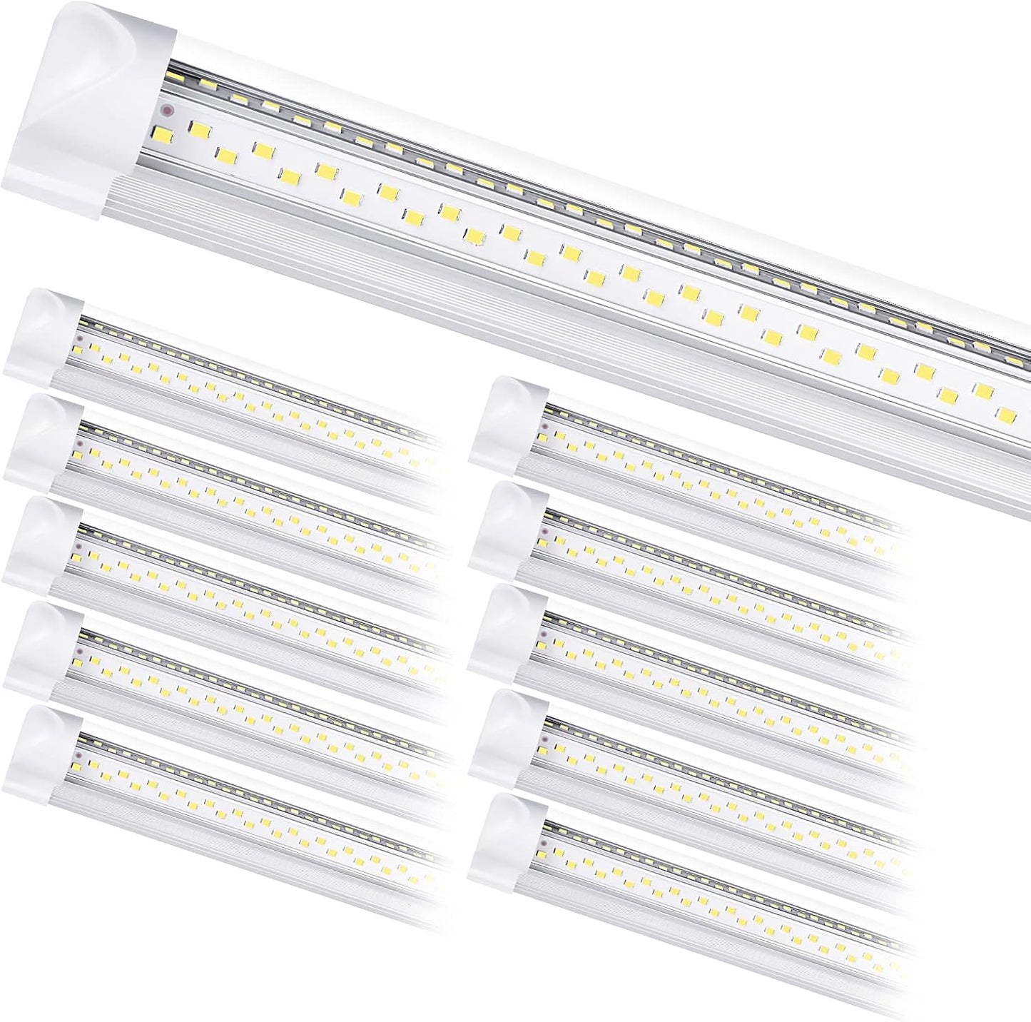 Super Bright 8Ft LED Shop Light Fixture for Garage Use