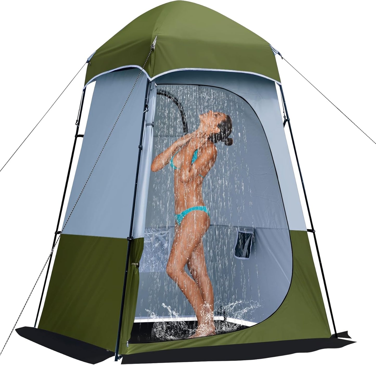 Camping Shower Tent for Outdoor Privacy with Easy Setup