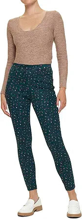 HUE Womens Ultra Soft High Waist Denim Leggings for Comfort
