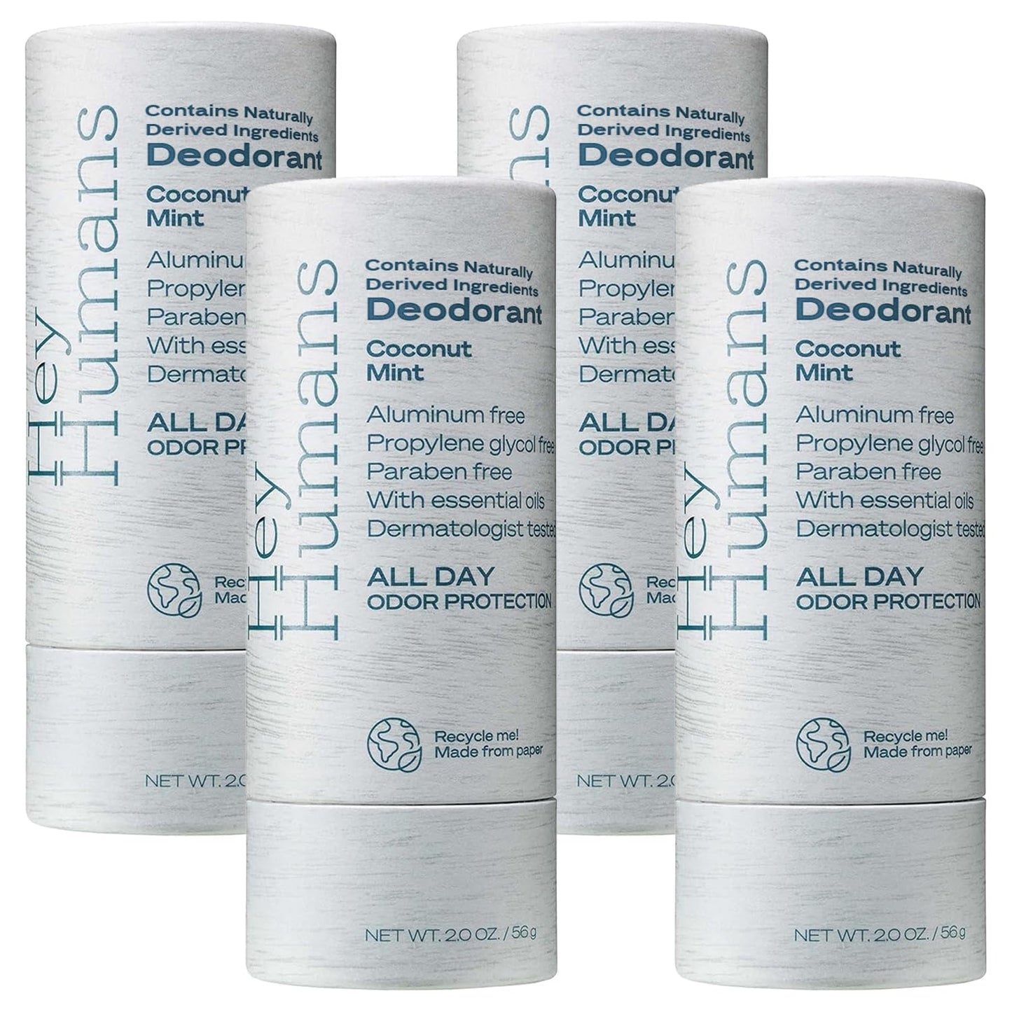 Hey Humans Aluminum Free Deodorant for All Day Odor Control