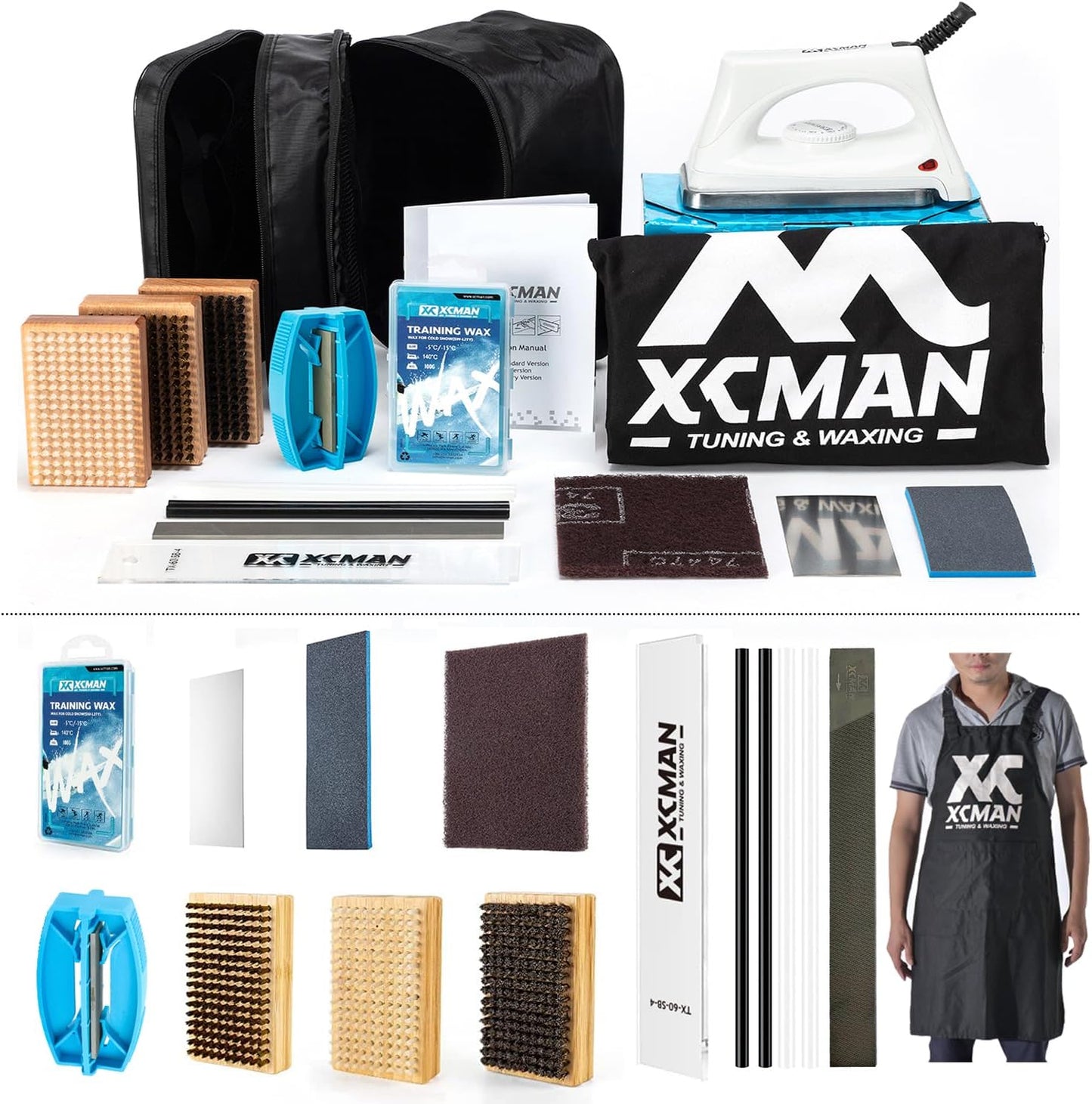 Enhance Performance with XCMAN Ski Wax Kit