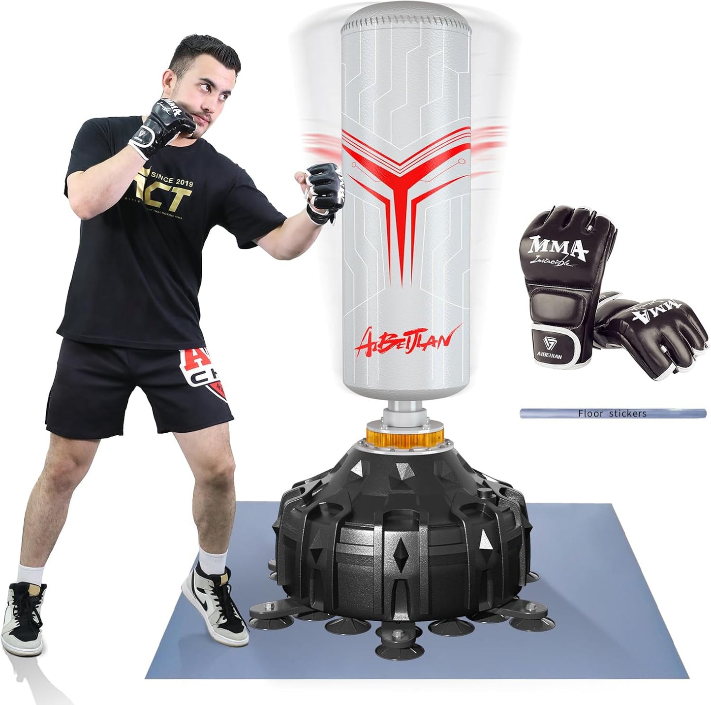 Premium Standing Punching Bag Set for Adults