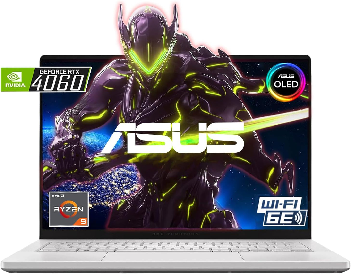 ASUS Zephyrus G14 14 OLED Gaming Laptop - AMD Ryzen 9 - RTX 4060 - 4TB SSD