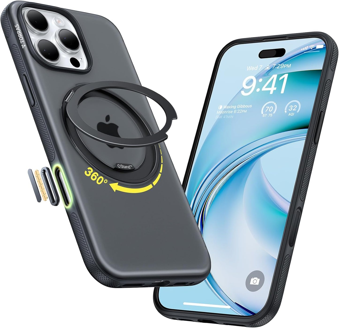 TORRAS 360 Magnetic Stand for iPhone 16 Pro Max Case Review