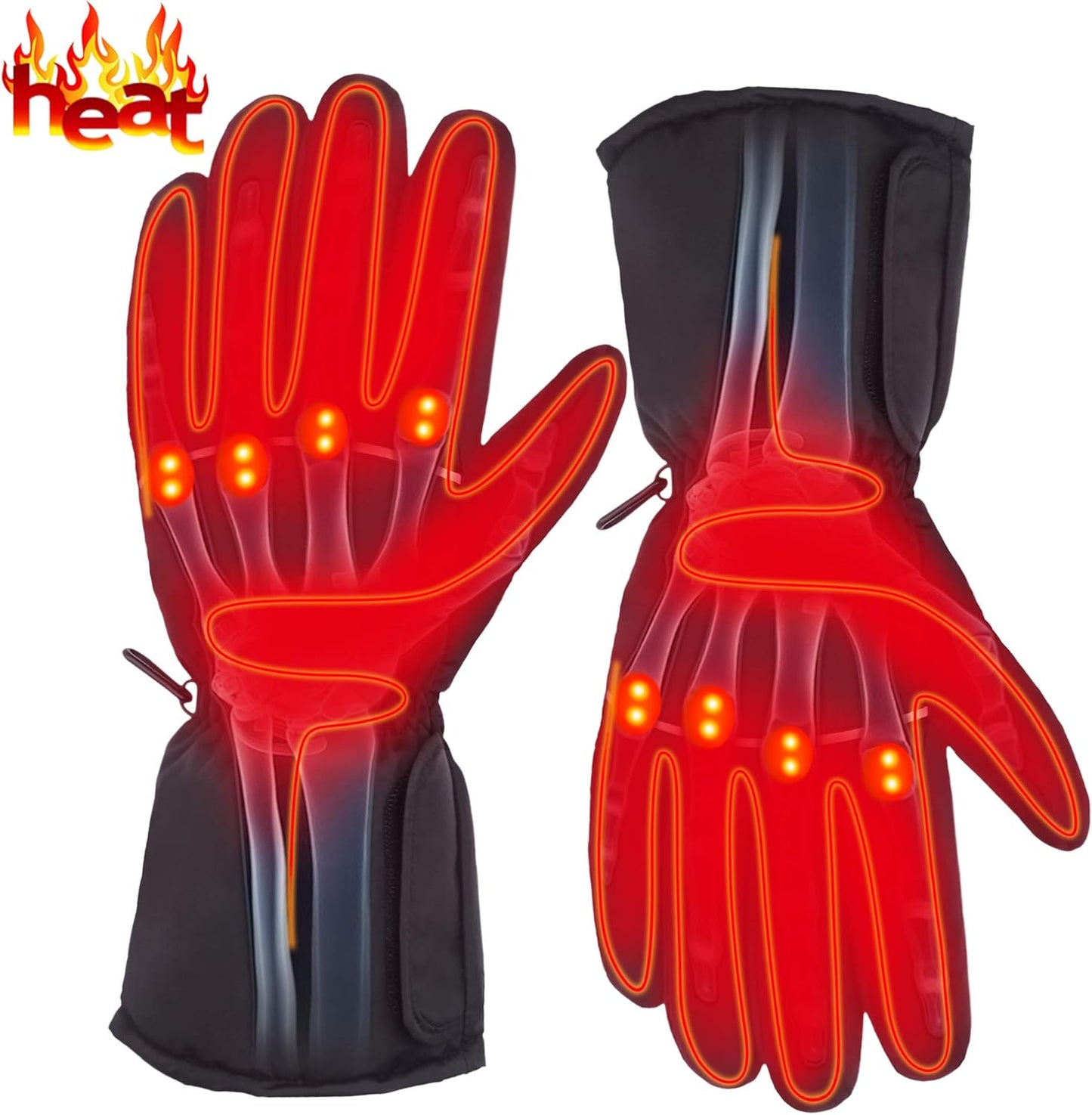 Autocastle Heated Gloves - Warm Hands Anywhere!