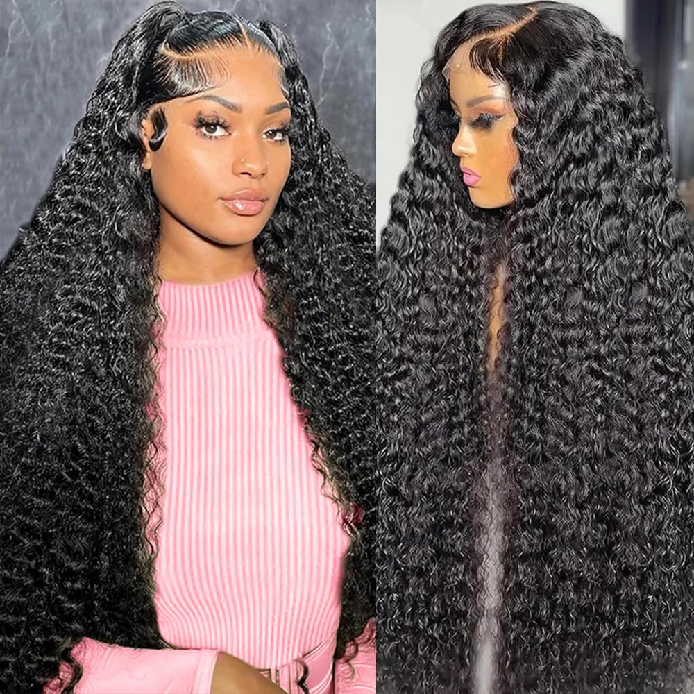 250% Density Deep Wave Lace Front Wigs for Stunning Styles