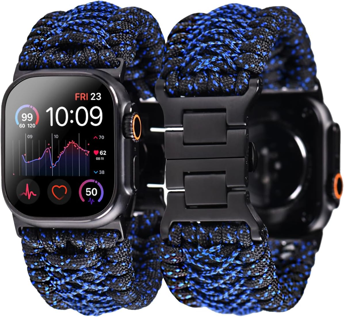 Tefeca Titan Series Paracord Band for Apple Watch Models