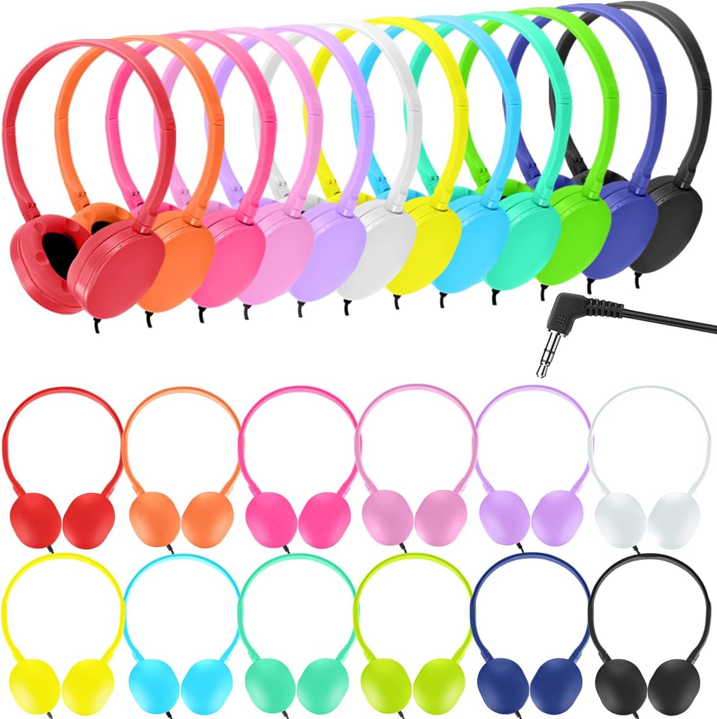 Wholesale Bulk Headphones for Classroom Kids and Students