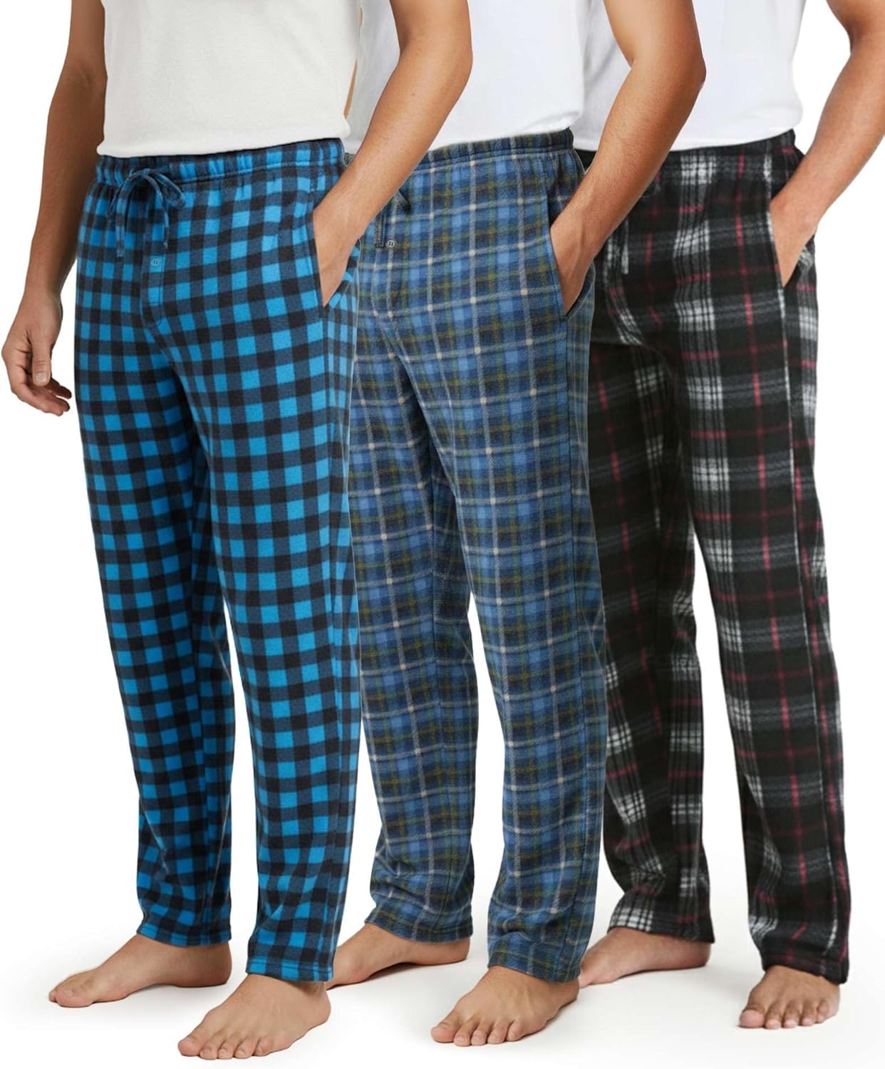 Men's Fleece Pajama Pants for Cozy Loungewear and Sleepwear
