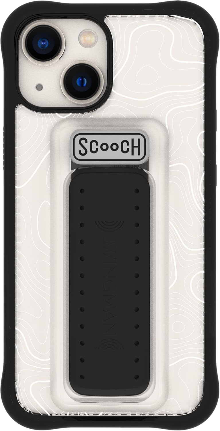 Scooch iPhone 13 Mini Case with Stand and 10-Foot Drop Protection