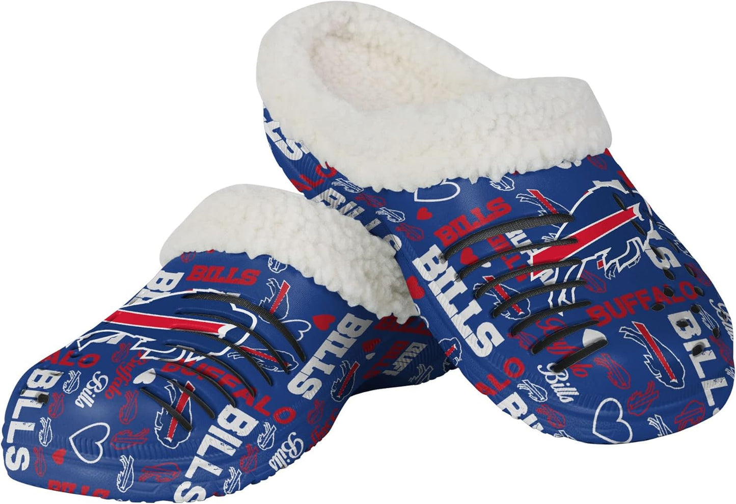 FOCO Women's NFL Team Logo Sherpa Lined Love Shoe Clogs Review