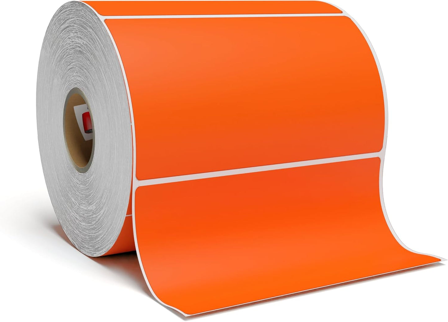 Orange Direct Thermal Barcode Labels - Perfect for Small Businesses!
