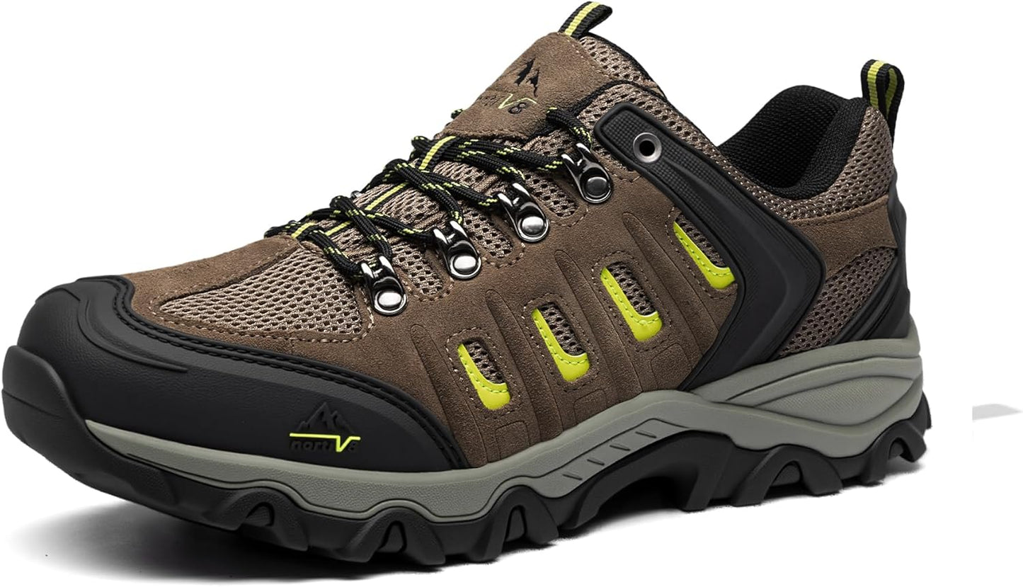 NORTIV 8 Men's Waterproof Hiking Shoes for Outdoor Adventures