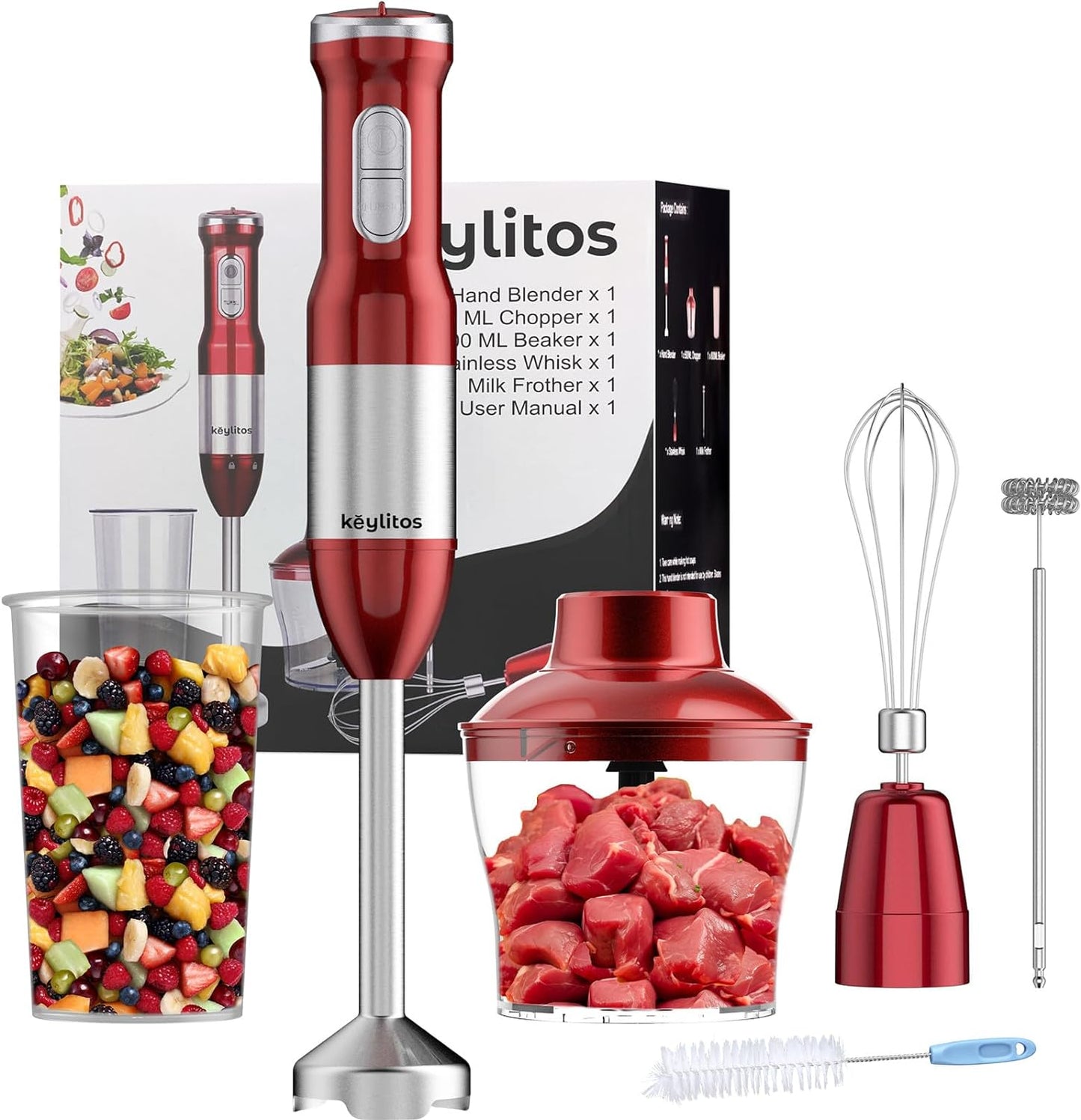5-in-1 Immersion Blender | 1000W Power | Versatile Kitchen Tool