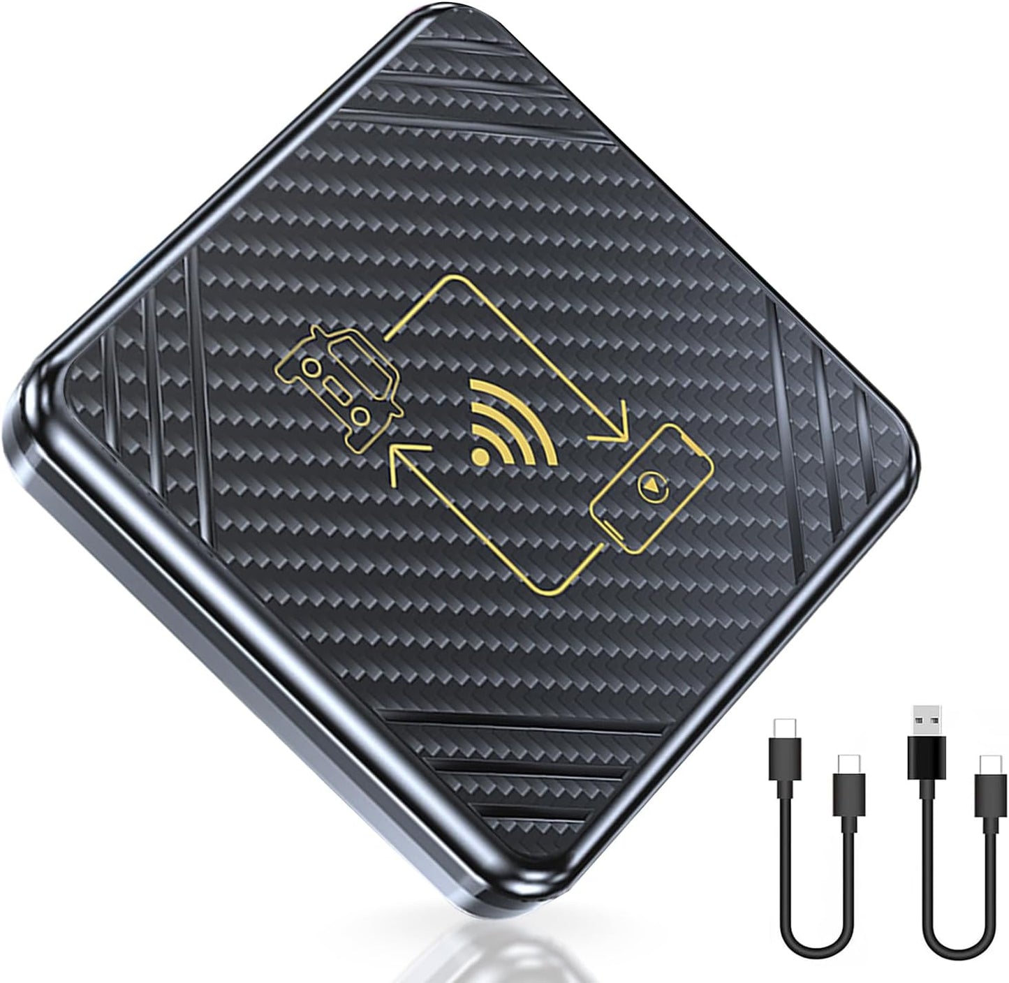 Wireless Carplay & Android Auto Adapter, Easy Setup
