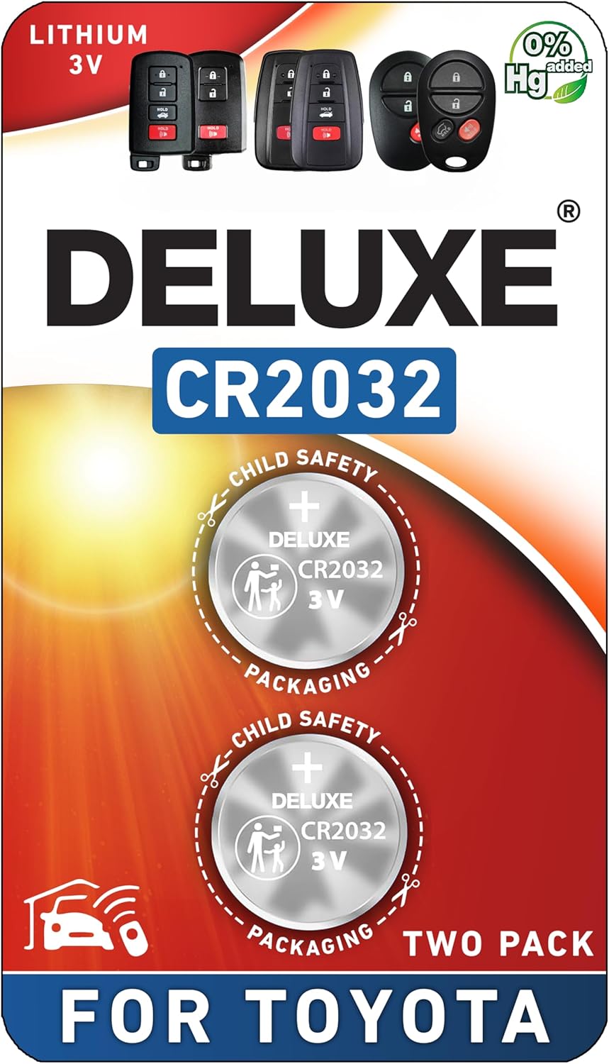 Enhanced Toyota Key Fob Batteries - Deluxe Power