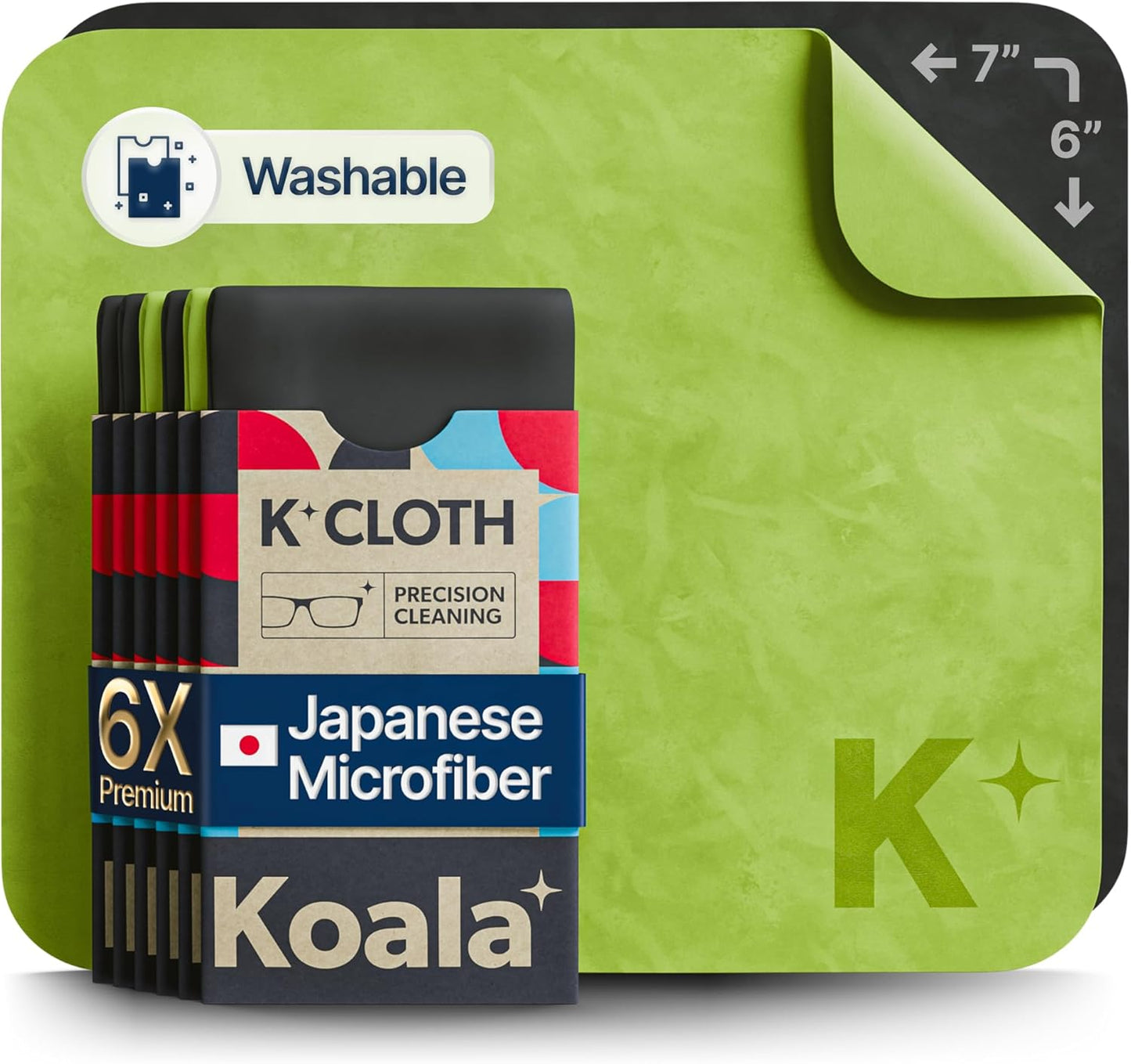 Japanese Microfiber Lens Cleaners | Pack of 6 | Koala Lifestyle