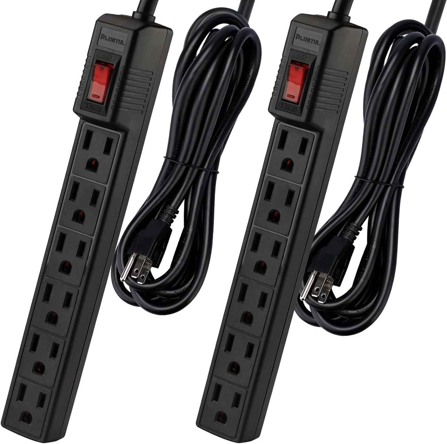 PLUGTUL 25FT Surge Protector - Ultimate Power Defense!