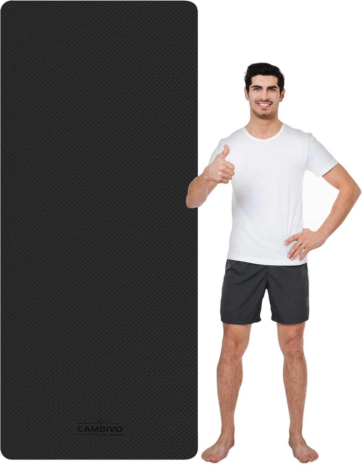Non-Slip Extra Wide Yoga Mat for Ultimate Yoga Workouts