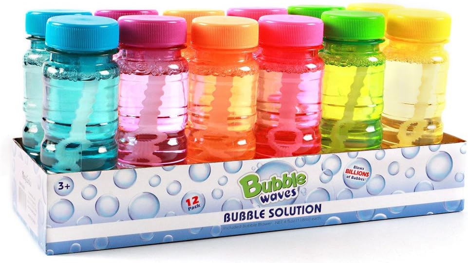 Big Bubble Bottles 12pk - Ultimate Summer Fun!