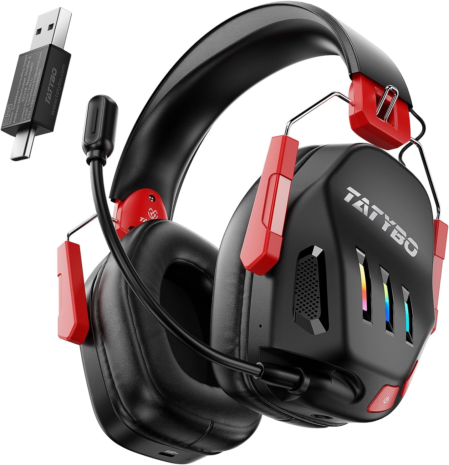 Ultimate Gaming Freedom: 2.4GHz Wireless Headset