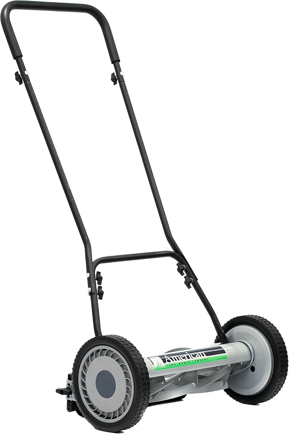 18-Inch 5-Blade Push Reel Lawn Mower for Effortless Cutting
