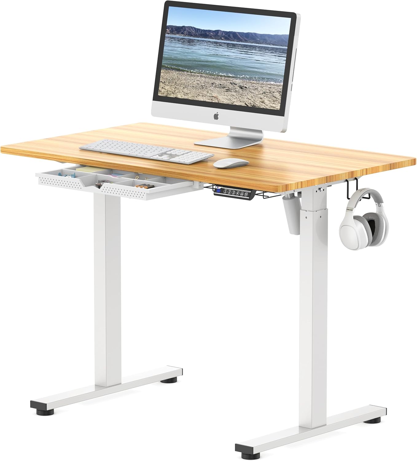 SHW 40-Inch Electric Height Adjustable Standing Desk Review
