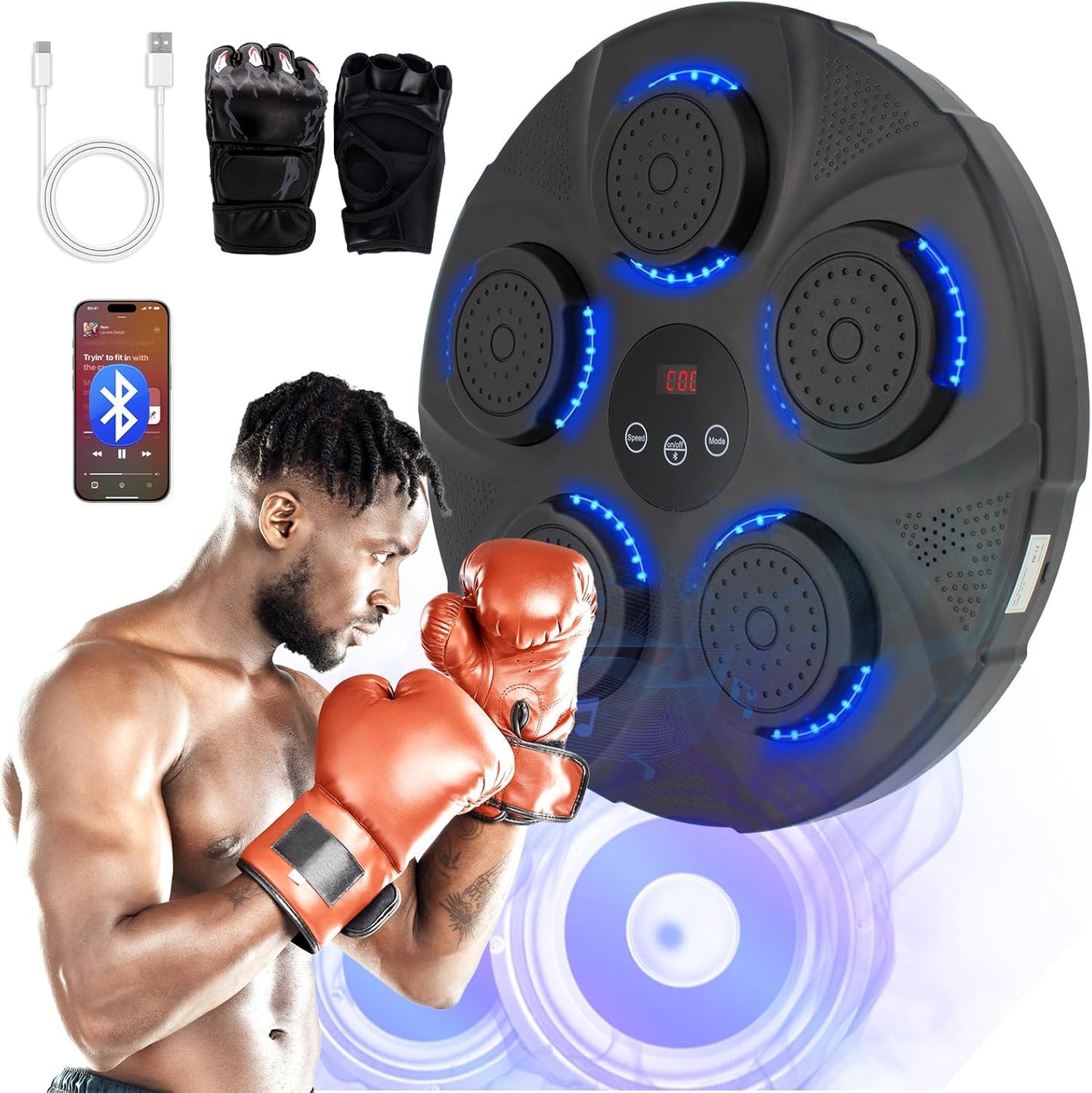 Smart Wall Mounted Boxing Machine - Punch with Precision!