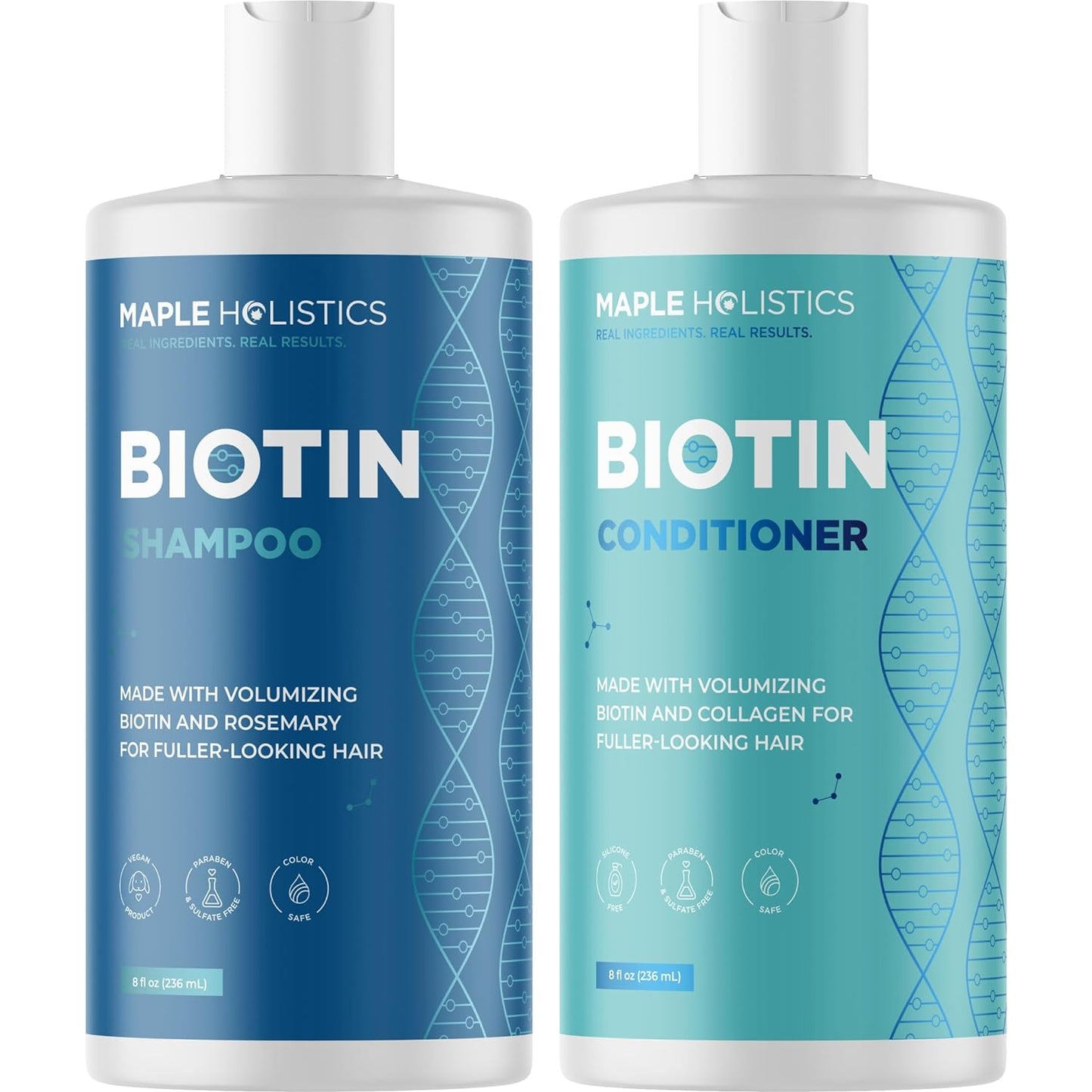 Volumizing Biotin Hair Care Set - Repair & Revitalize - Maple Holistics