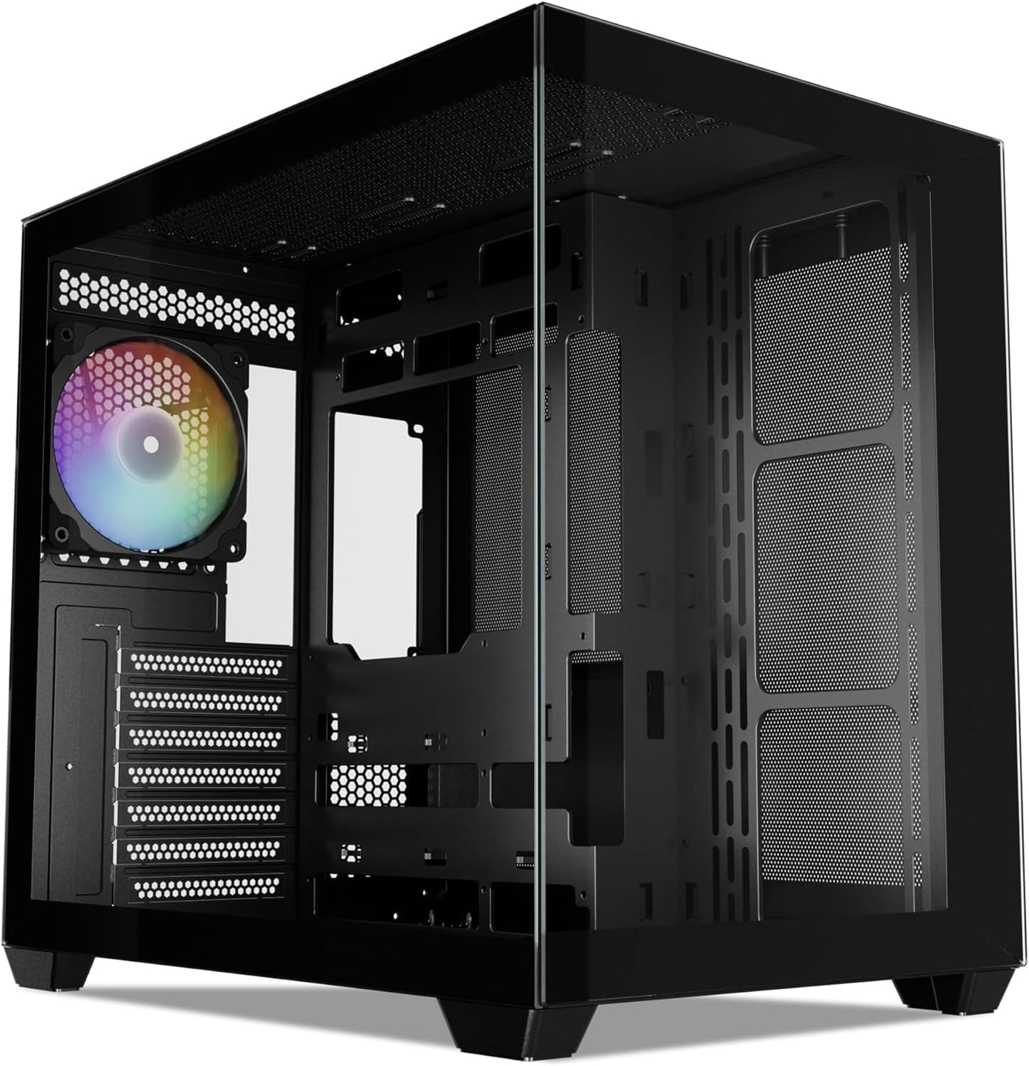 Vetroo AL900 ATX PC Case with 270 Full View Tempered Glass