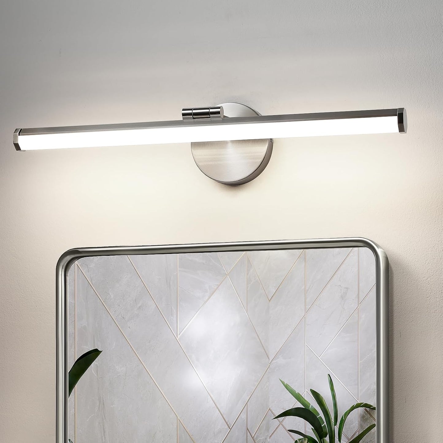 KAISITE Bathroom Light Fixture Over Mirror 22IN Dimmable LED