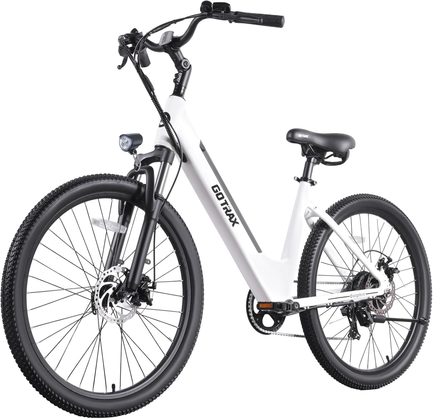 Gotrax Dolphin 26in Electric Bike with 30-Mile Range and Power