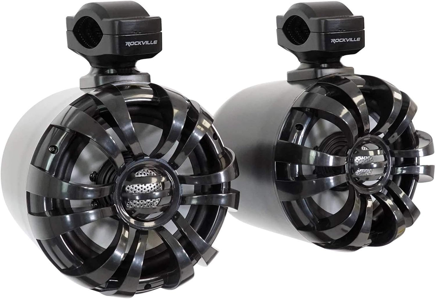 600w Metal Marine Wakeboard Speakers - Rockville