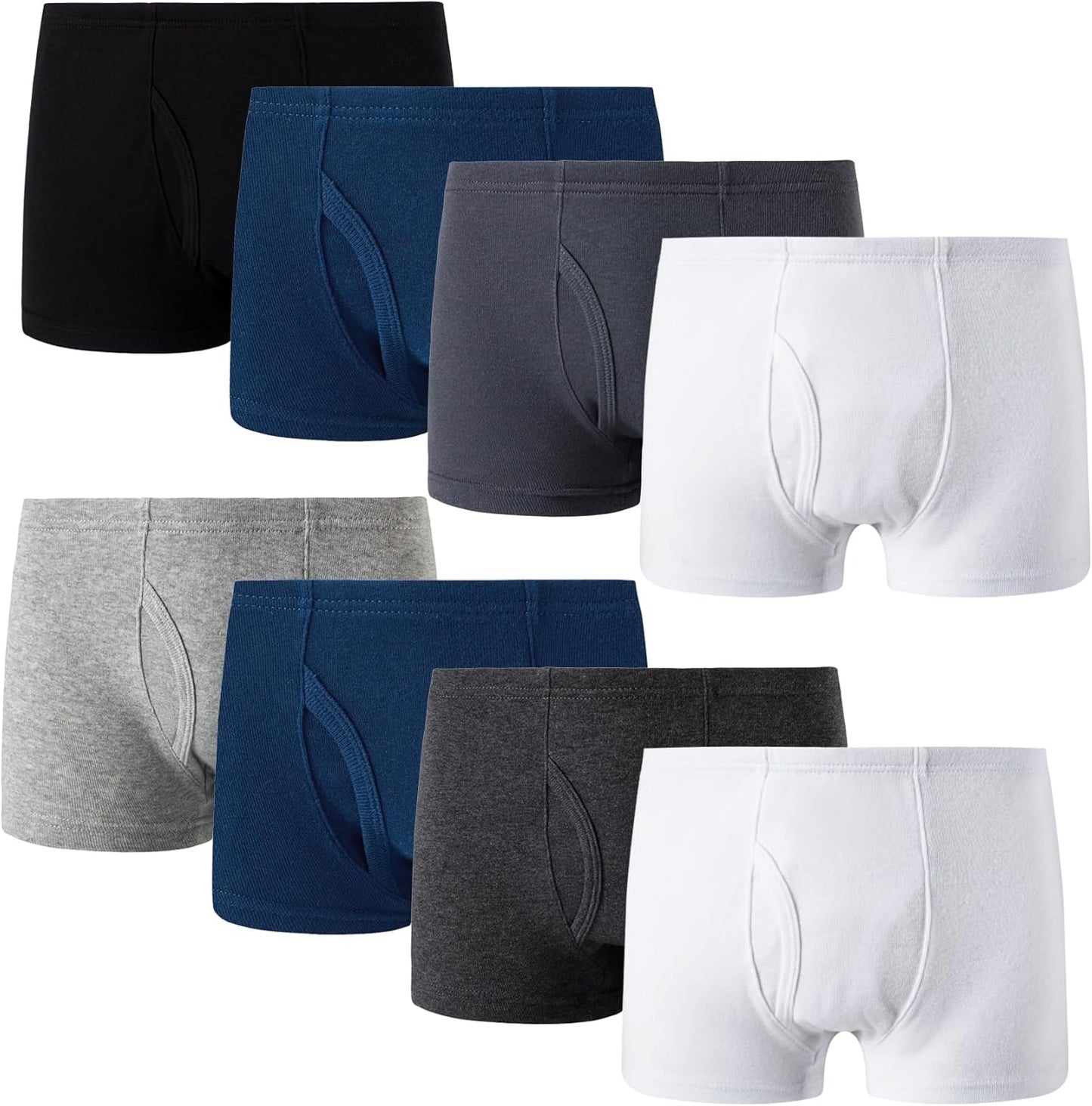 Family Feeling Little Boys' Cotton Boxer Briefs for Comfort