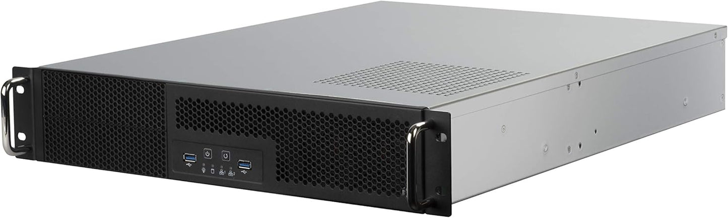 SilverStone 2U Dual 5.25 Drive Bay ATX Rackmount Storage Chassis