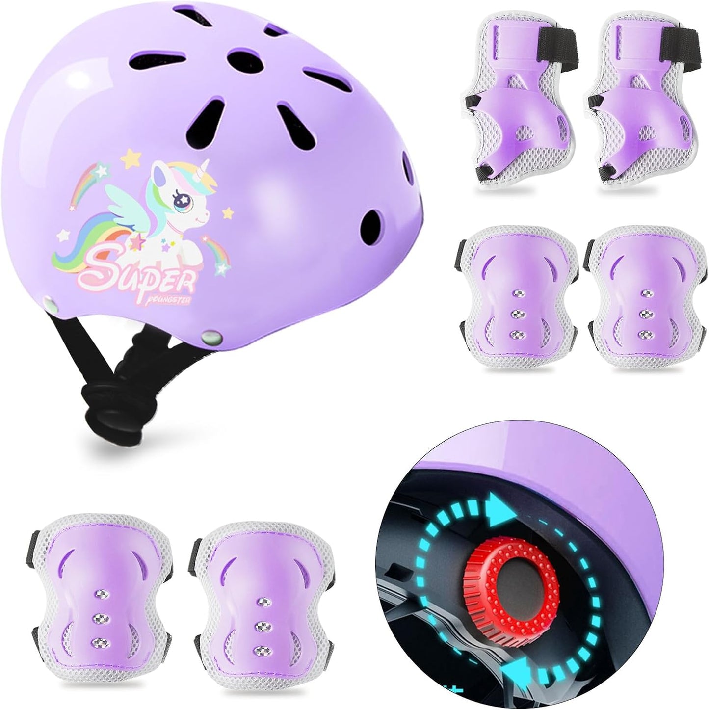 TPQKA Kids Protective Gear Set: Safety for Young Riders