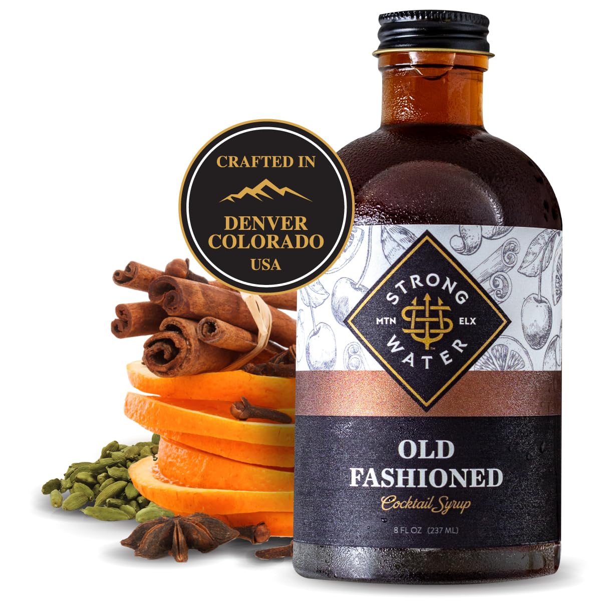 Handcrafted Old Fashioned Mix - Make 32 Cocktails!