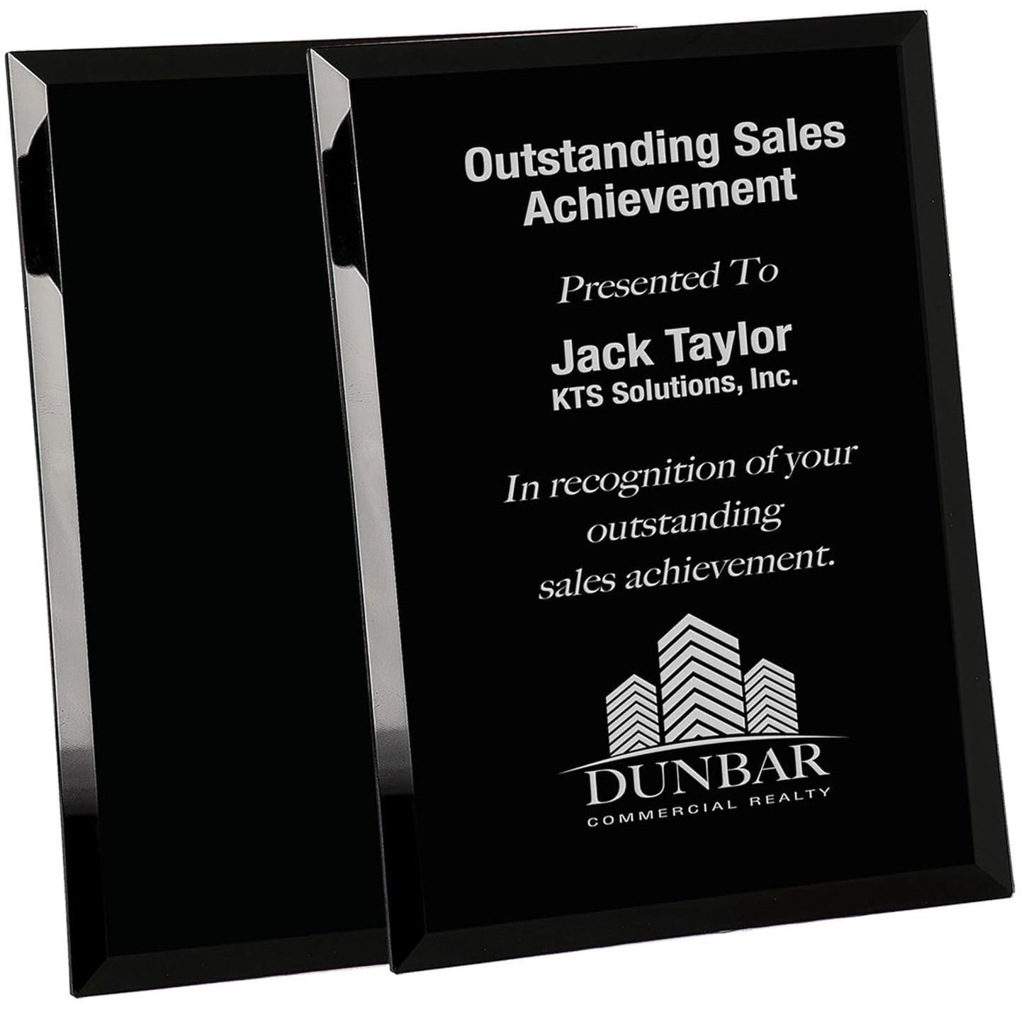 Customizable Blank Glass Plaques for Awards & Signage Options