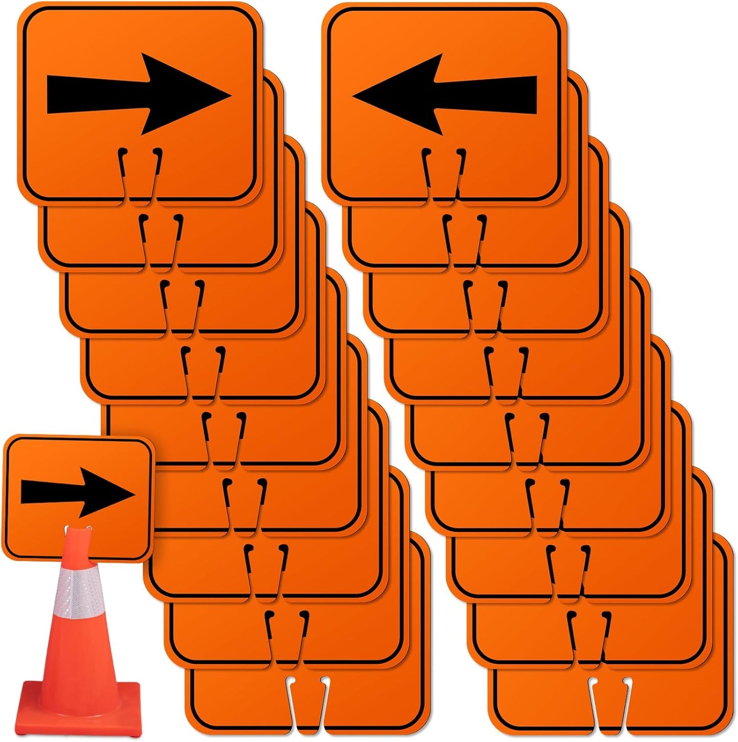 Geetery Traffic Arrow Signs for Road Barricade and Direction