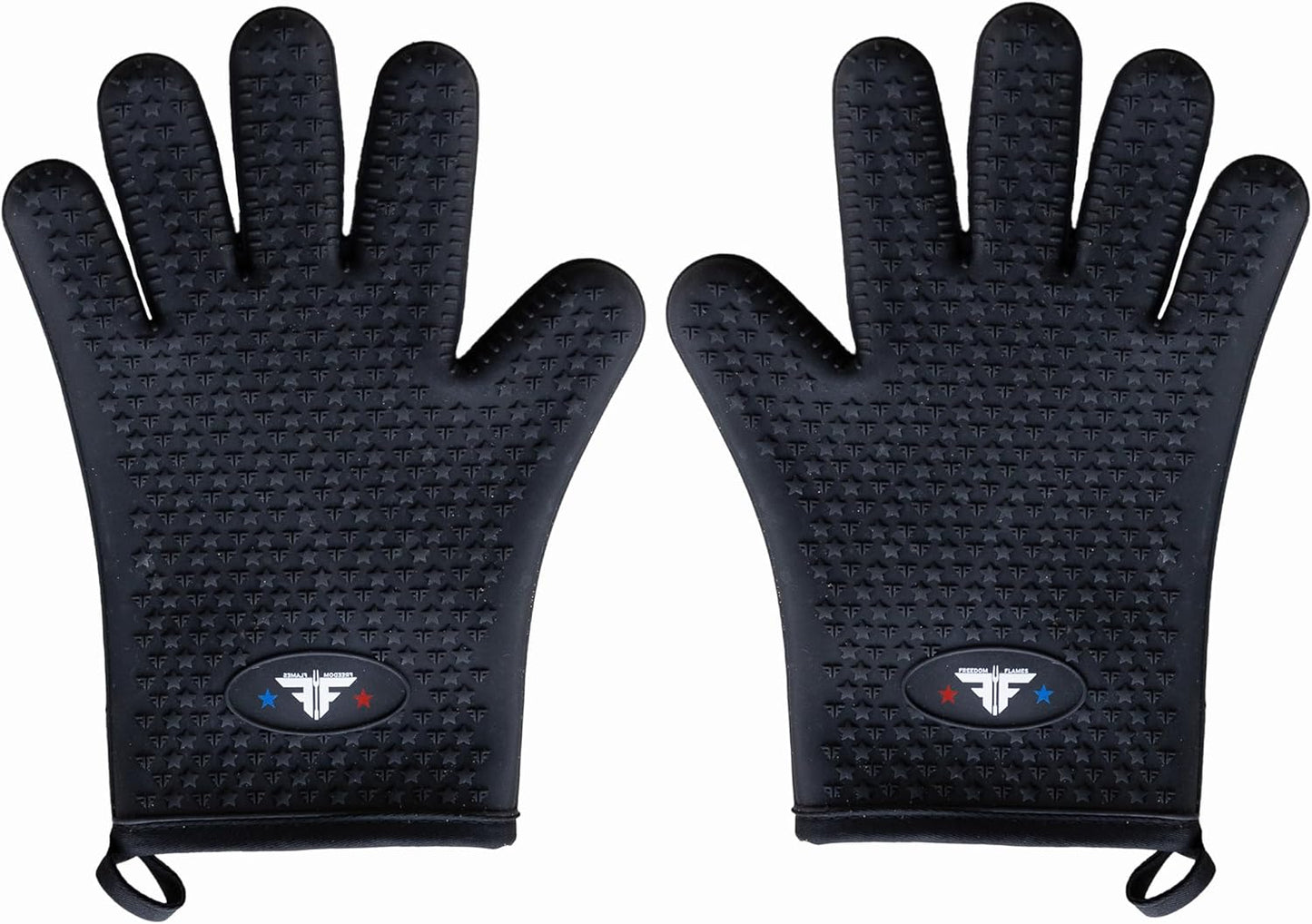Freedom Flames BBQ Gloves - Heat Resistant & Waterproof