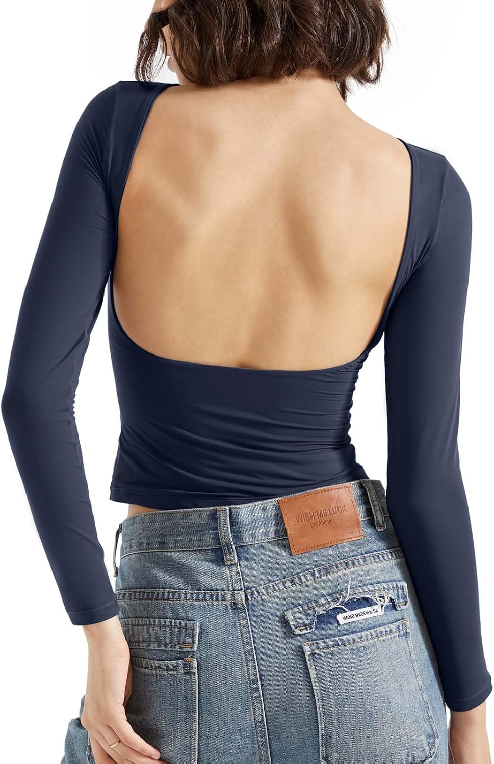 SUUKSESS Women Backless Going Out Tops for Trendy Style