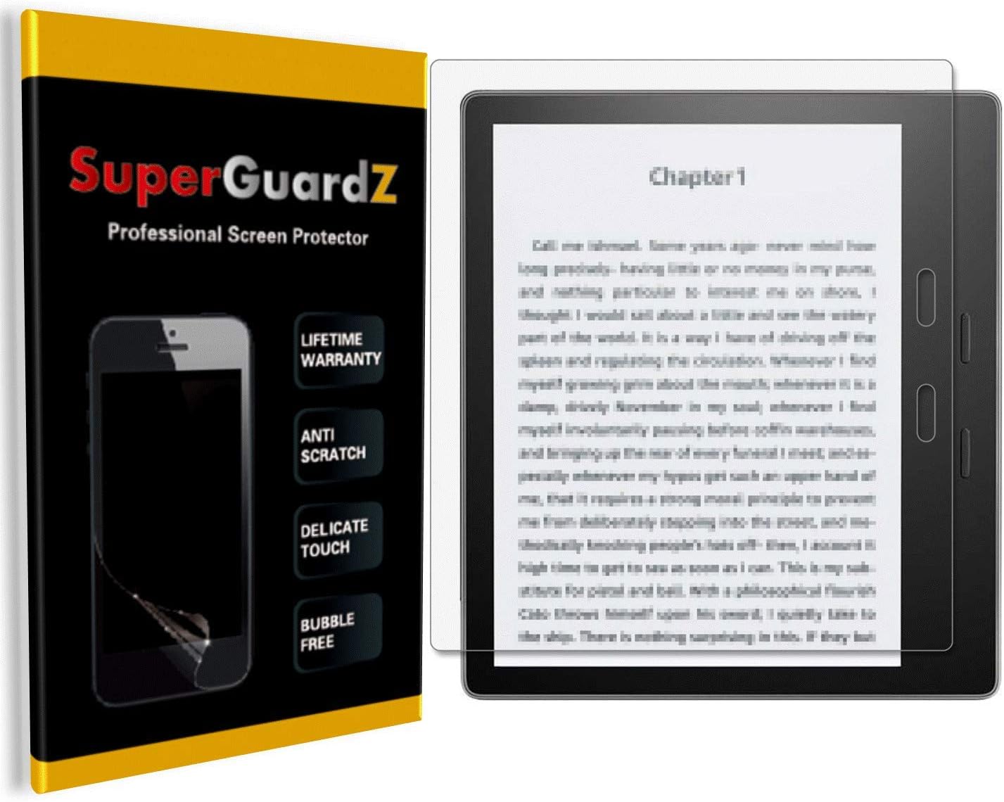 Ultra Clear Screen Protector for Kindle Oasis 2nd Gen - 3-Pack