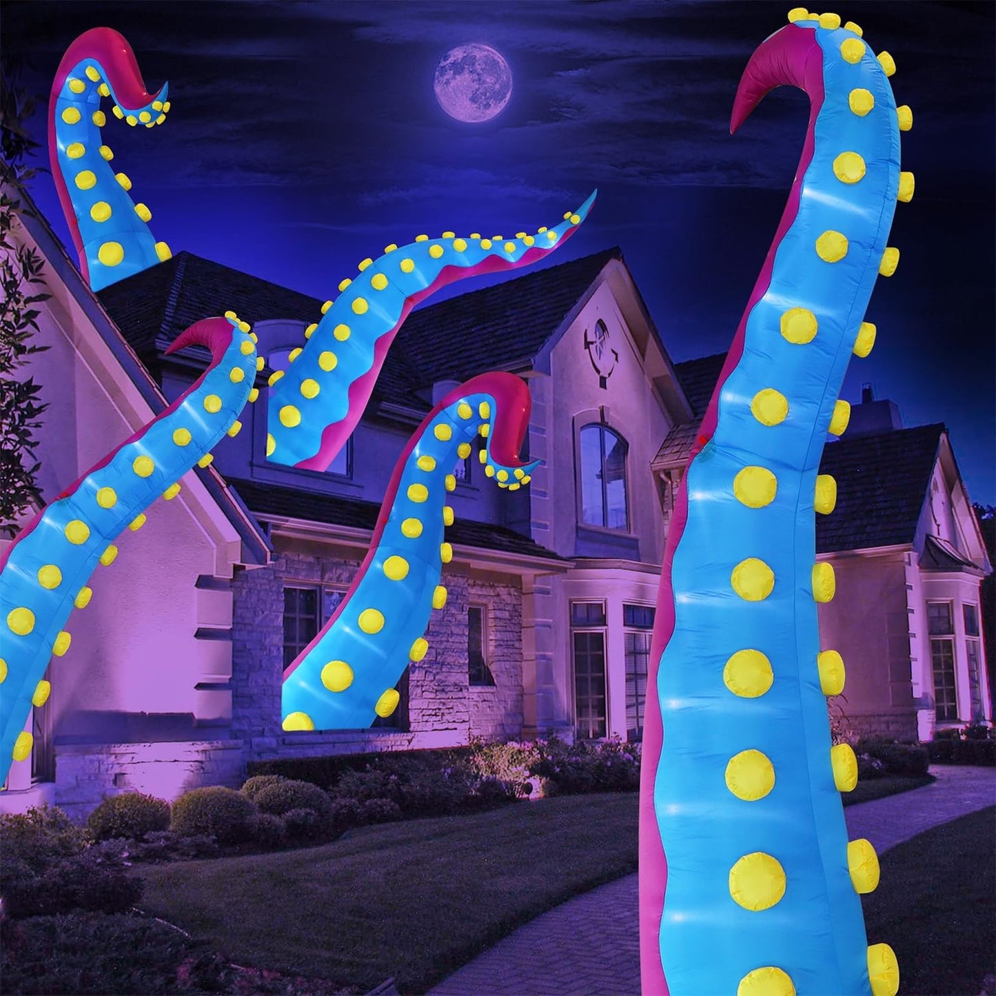 Giant Inflatable Octopus Tentacle for Unique Halloween Decor