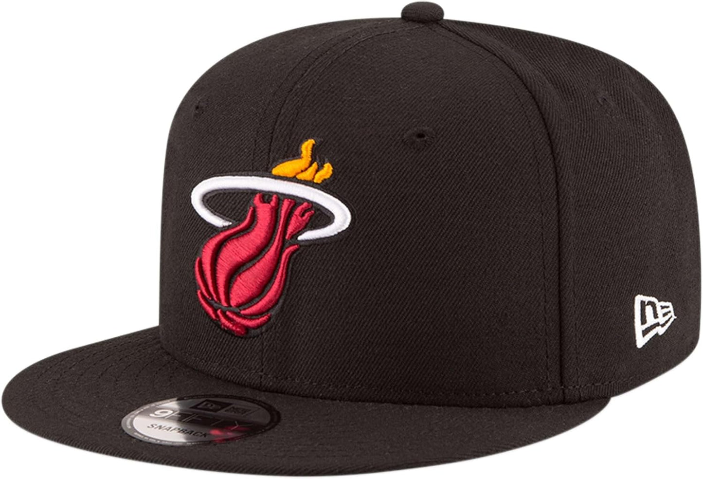 New Era NBA Black 9FIFTY Adjustable Snapback Hat Cap