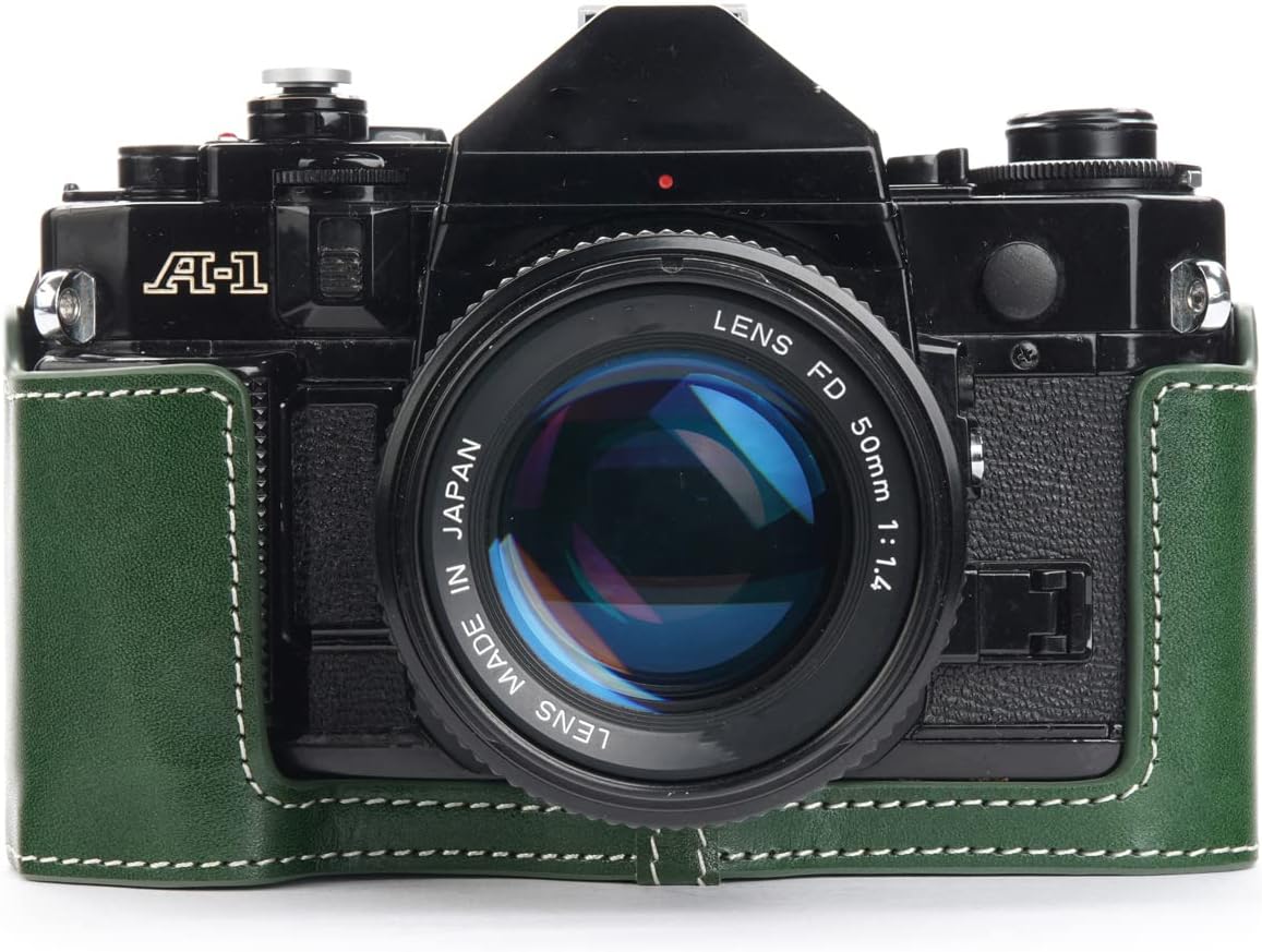 TP Original Handmade Leather Half Camera Case for Canon