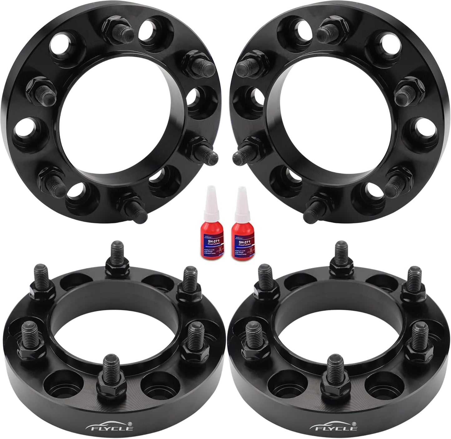6x5.5 Hubcentric Wheel Spacers for Tacoma 4Runner Tundra FJ