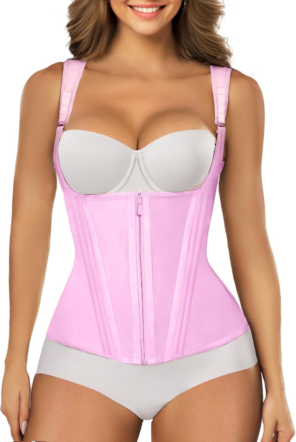 SHAPERX Waist Trainer Corset for Women Tummy Control Girdle