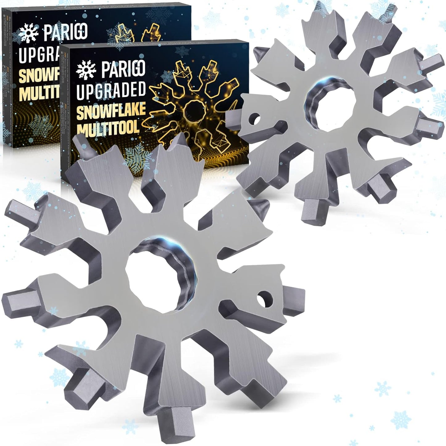 20-in-1 Snowflake Multi-Tool Set - Ultimate Gadget Gift