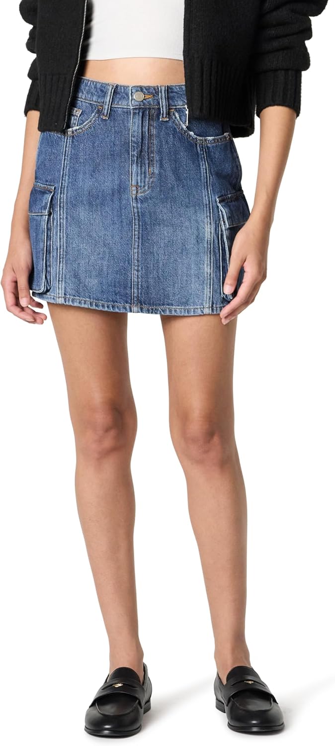 The Drop Women's Liliya Cargo Mini Skirt - Stylish and Versatile