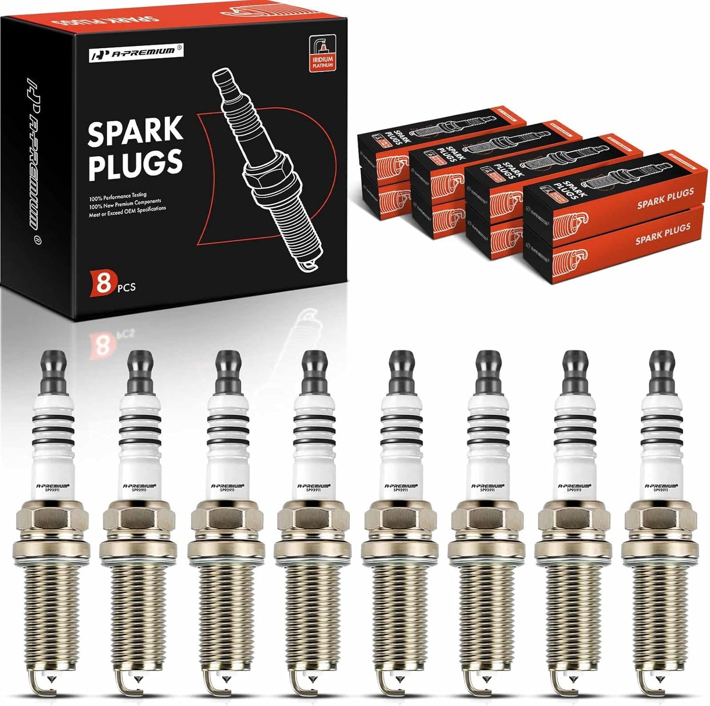 A-Premium Iridium Platinum Spark Plugs for Mercedes-Benz Vehicles